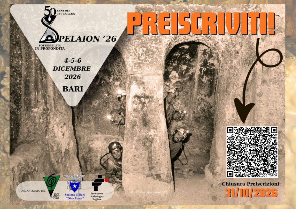 Pre-Iscrizioni Spelaion 2026